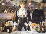 Edouard Manet a bar at the folies bergere Sweden oil painting artist